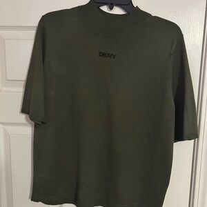 DKNY Olive Green Ladies Shirt